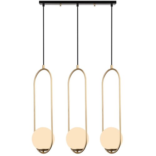 Squid Lighting Zlata viseča svetilka Arch, višina 146 cm Cene