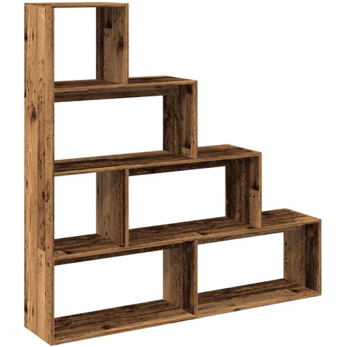 VidaXL Pregrada/regal za knjige 4 razina 143,5x29x143,5cm drveni Slike