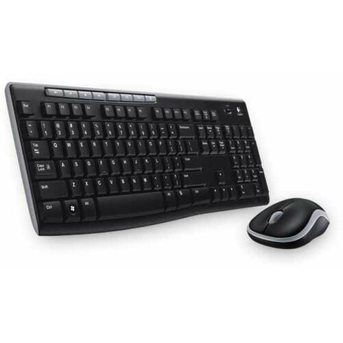 Logitech bežična tastatura i miš MK270 us/ crni Slike