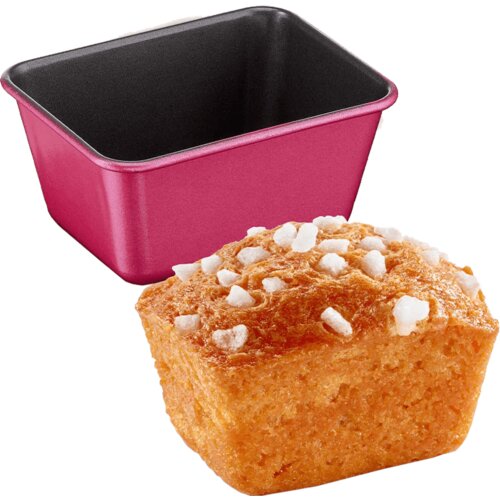 Tefal kalup za mini kolače, 3 komada, CreaBake - J3079804, Roze Slike