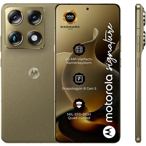 Motorola signature 16GB/512GB PBAB0003SE pantone martini olive Slike