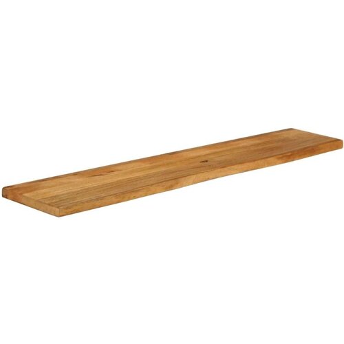 vidaXL Mizna plo&scaron;ča z naravnim robom 180x40x2,5 cm trden mangov les Cene