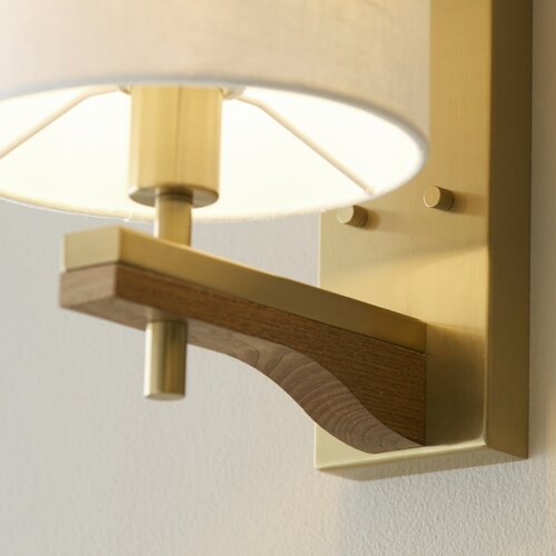  Endon 116995 - Zidna lampa HEATHCLIFF 1xE14/7W/230V mesing/jasen Slike