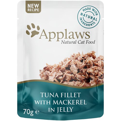 Applaws Pouch in Jelly 16 x 70 g - Tuna sa skušom Cijene