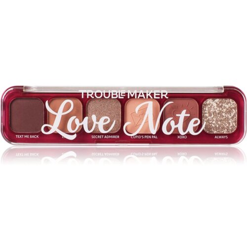 Trouble Maker Little Trouble paleta senčil za oči odtenek Love Note 9 g Cene
