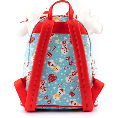 Loungefly Disney Minnie Mickey Snowman Aop Mini Nahrbtnik In Trak Za Lase Cene