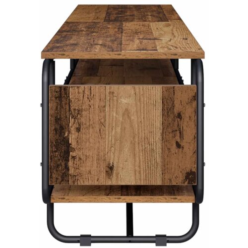  TV stalak 180 x 36 x 45 cm Staro drvo Konstruirano drvo - Staro drvo 180 x 36 x 45 cm Slike