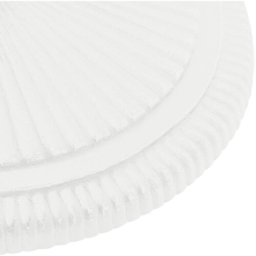  Stalak za suncobran bijeli 45 x 45 x 30 cm od lijevanog željeza Slike