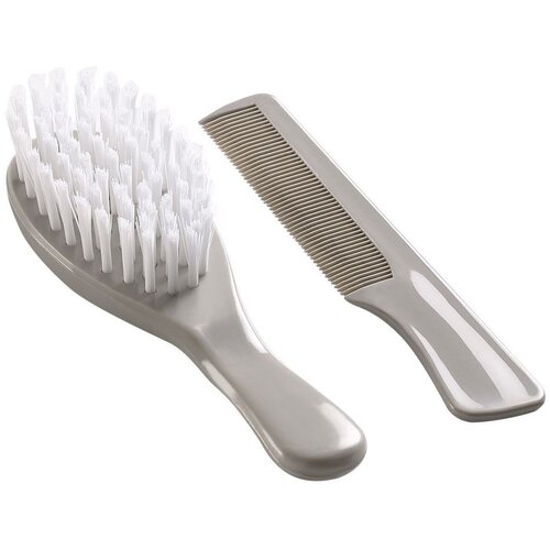 THERMOBABY set četke i če&amp;scaron;lja &amp;ndash; Grey Slike