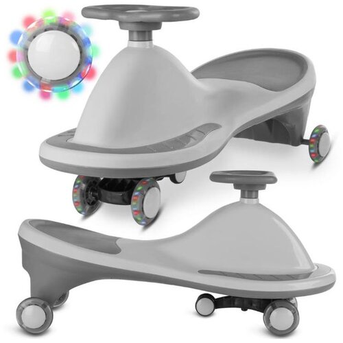 Kidwell Rollo guralica za djecu s led kotačima, sivi Cene