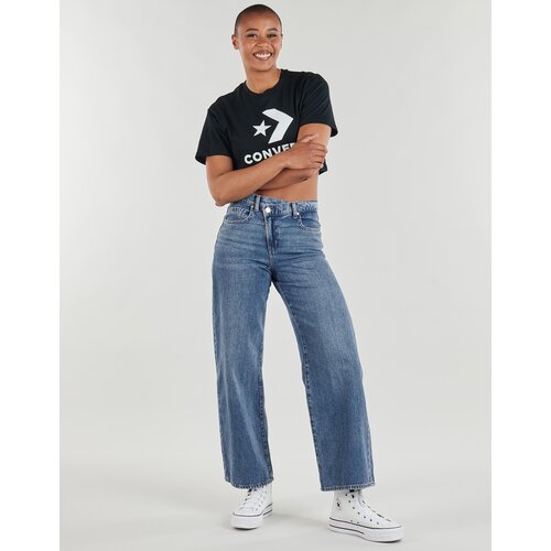 Only Jeans flare ONLHOPE MW WIDEUNEVEN CLOSURE Modra Slike