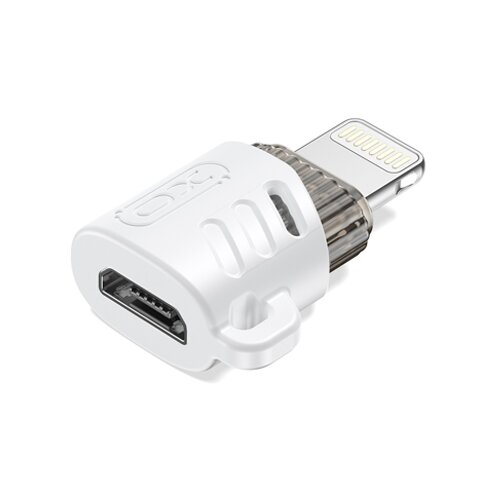 XO Adapter microUSB na Lightning NB256F bel, (21099198) Cene