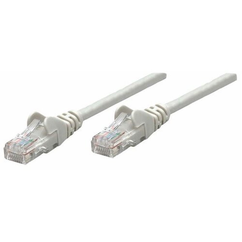 Intellinet 733298 RJ45 omrežni kabel\, Patch kabel CAT 6 S/FTP 15.00 m siva pozlačeni konektorji 1 kos, (20419275) Cene