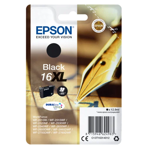 Epson ink cartridge XL black DURABrite Ultra T 163 T 1631