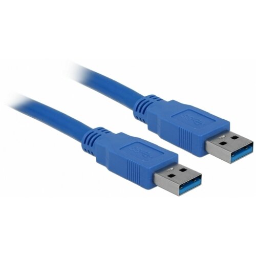 Delock USB kabel USB 3.2 gen. 1 (USB 3.0) USB-A vtič\, USB-A vtič 2.00 m modra pozlačeni konektorji 82535, (20416376) Cene