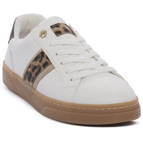 Tom Tailor Nizke superge GOLD WHITE Bež Slike