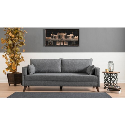 bella sofa bed - grey grey 3-Seat sofa-bed Slike