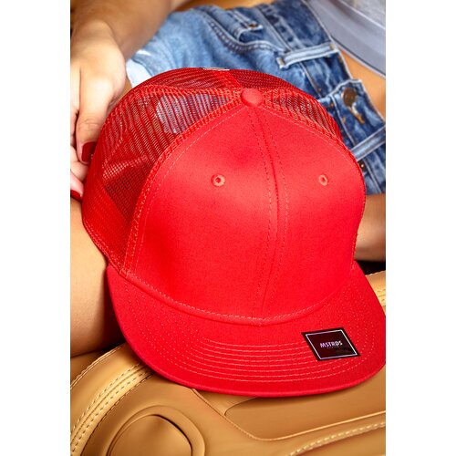 MSTRDS MoneyClip Trucker Snapback Cap Red Slike