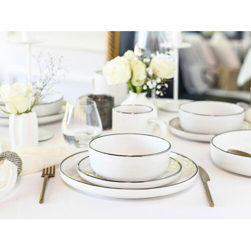 Creatable KOMBINIRANI SERVIS Nordic Festive Creme Slike