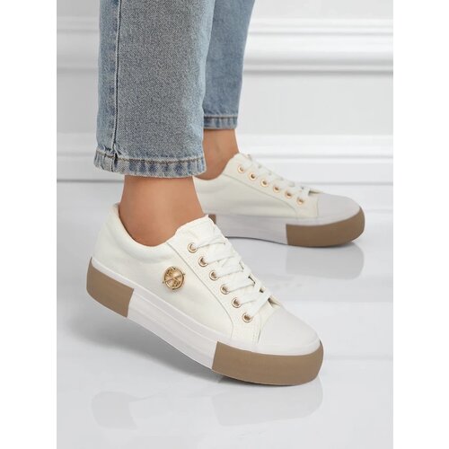 Resti Women's white Aurelio Canvas sneakers Cene