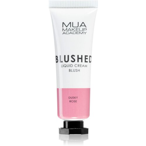 MUA Makeup Academy Blushed Liquid Blusher tekoče rdečilo odtenek Dusky Rose 10 ml Slike