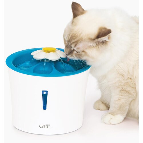 Catit flower, fontana za vodo z led lučko Cene