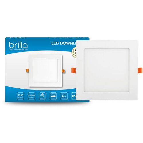 BRILLA LED SLIM UGRADBENI PANEL KVADRATNI 15W Cijene