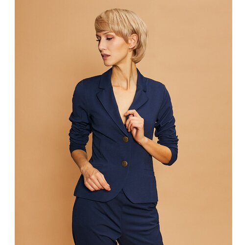 Click Woman's Jacket Bounty Navy Blue Slike