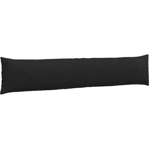  Jastučići za sofu 2 pcs Crna 200 x 40 cm tkanina Slike