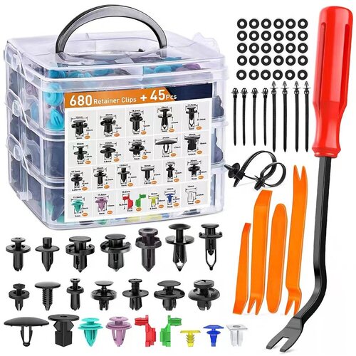 CAR Clips Set in Organizer 680el Cijene