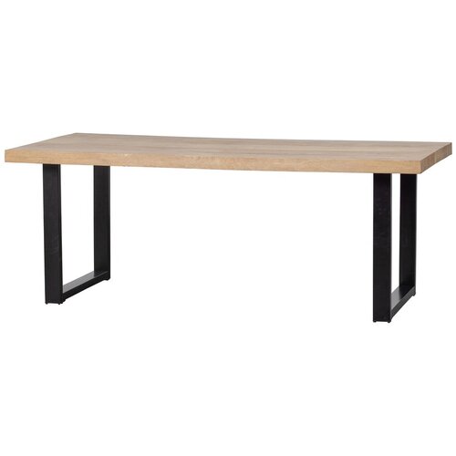 WOOOD Jedilna miza s ploščo iz mangovega lesa, 180 x 90 cm Cene