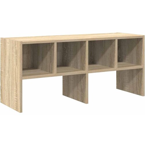 Maison Chic Regal za čevlje - Polica za čevlje zložljiva son. hrast 89,5x30x40 cm, (21776231) Slike