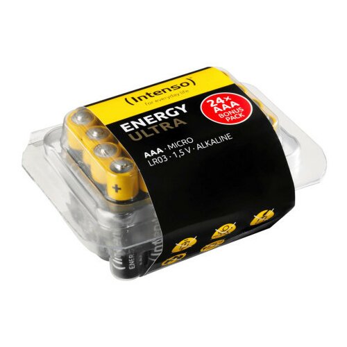 Intenso baterija alkalna, AAA LR03/24, 1,5 V, blister 24 kom Cene