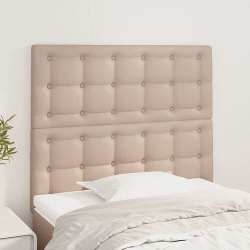 Uzglavlje Cappuccino 80x5x118/128 cm Imitacija kože Cijene