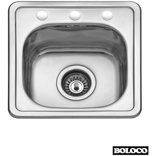 Boloco ugradna sudopera bl 609 inox ø90 38x38cm Cene