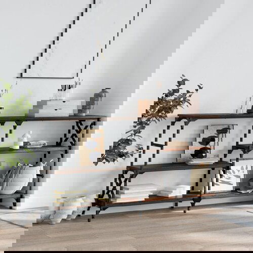 vidaXL Konzolni stol smeđa boja hrasta 150x29x76 5cm konstruirano drvo Cijene