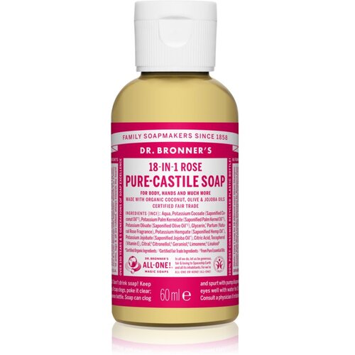 DR. BRONNER'S Rose tekući univerzalni sapun 60 ml Cijene