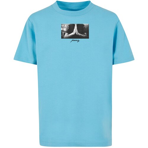 MT Kids Children&amp;#039;s T-shirt Pray - blue Slike