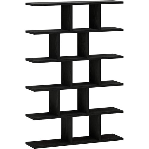  Zidna polica Crni hrast 70 x 17 x 101 cm Prerađeno drvo Slike