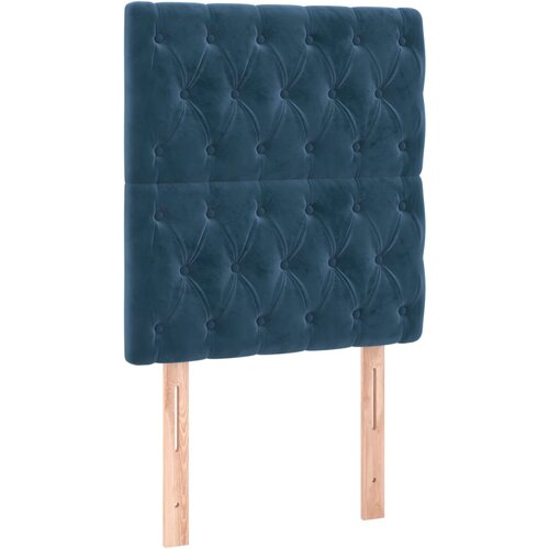 Maison Chic Posteljno vzglavje - Vzglavna omarica 2 kosa temno zeleno 80x7x78/88 cm žamet, (22078431) Cene
