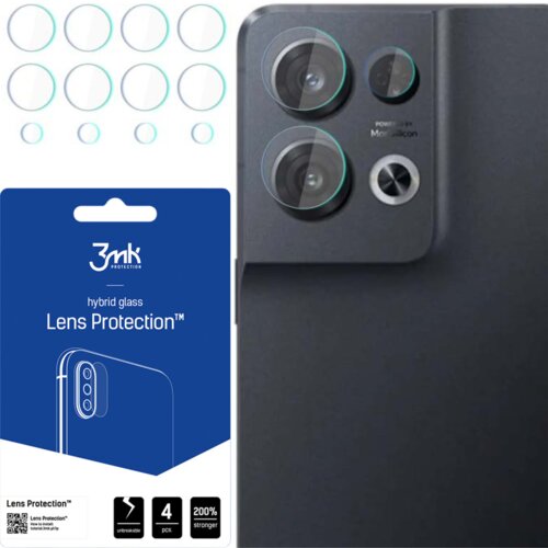 3mk ZA&amp;Scaron;ČITA LEČ ZA OVITEK IZ KALJENEGA STEKLA OPPO RENO 8 PRO 5G, (21978079) Slike