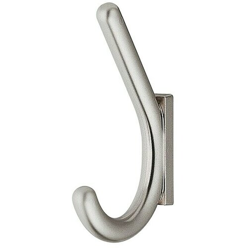  Kukica za kapute (Oprema: 1 kuka, Razmak provrta: 32 mm, Mat poniklano, Okrugli oblik) Slike