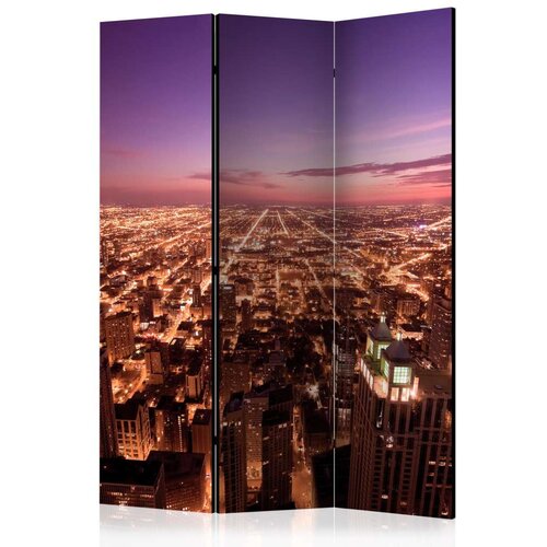  Paravan u 3 dijela - Chicago Panorama [Room Dividers] 135x172 Cijene