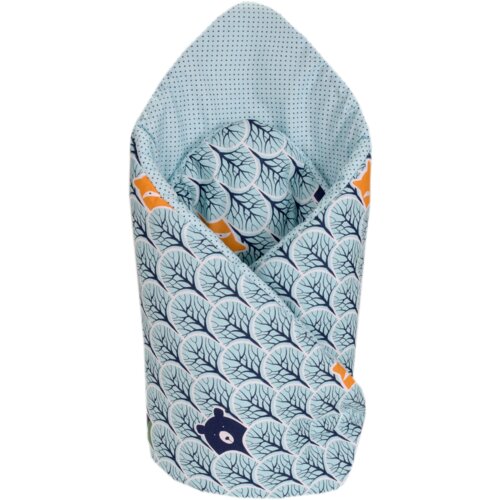 Medi Partners Double-Sided Cotton Baby Wrap Cene