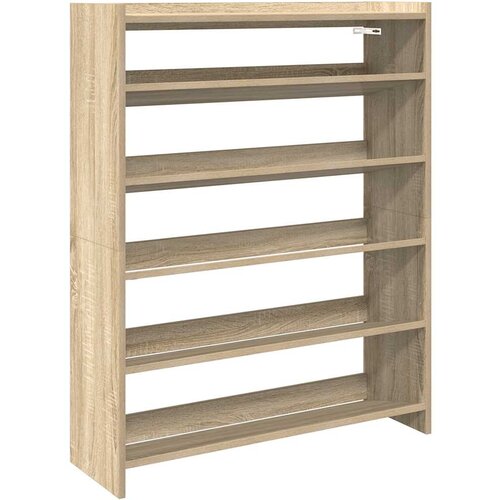 Maison Chic Regal za čevlje - Polica za čevlje sonoma hrast 80x25x100 cm inženirski les, (21778132) Cene