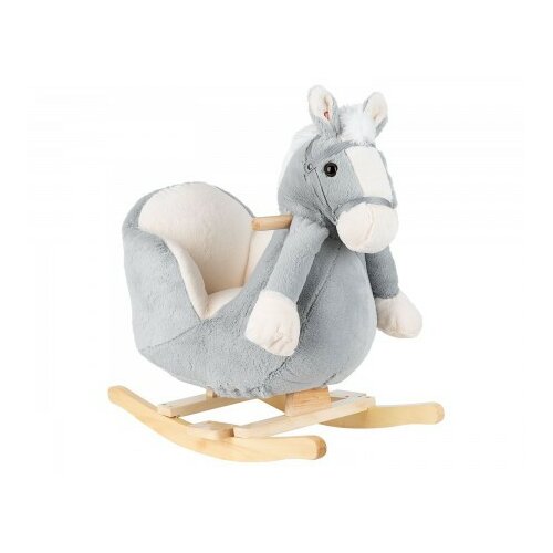 Kikka Boo igračka sa ljuljanjem sedištem i muzikom horse grey ( KKB40005 ) Slike