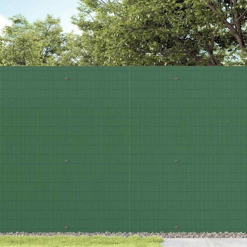  Vrtna ograda dvostrana zelena 1,8x3 m PVC Slike