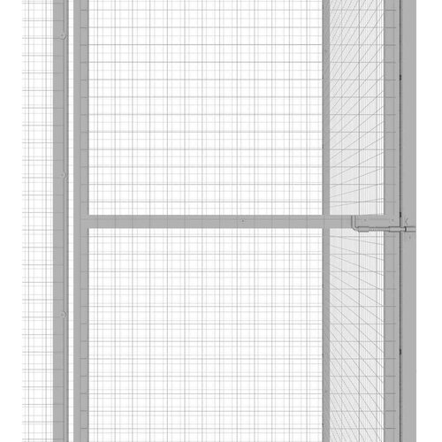  Mačja kletka 6x3x2,5 m pocinkano jeklo Cene