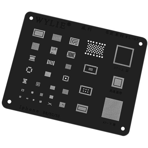 Apple bga sito wylie black za iphone 5/5C/5S Slike