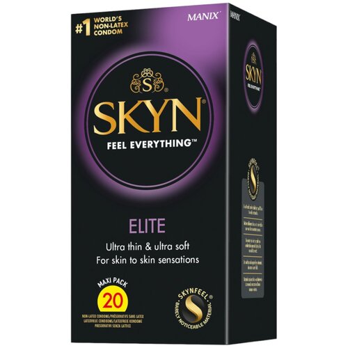 Manix SKYN Elite - ultra tanek kondom brez lateksa (20 kosov) Cene